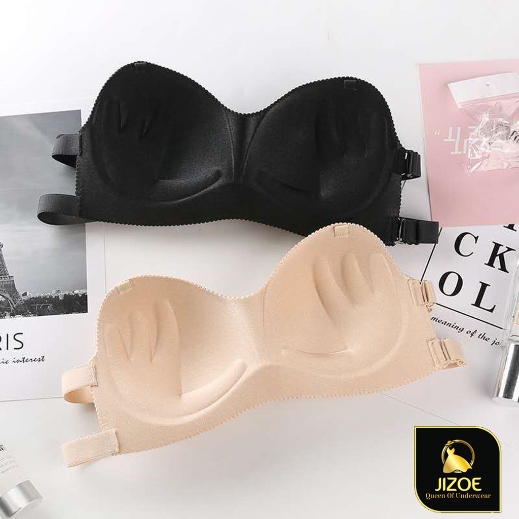 Áo bra nữ đúc su cài trước đệm bàn tay nâng ngực JIZOE ALT03