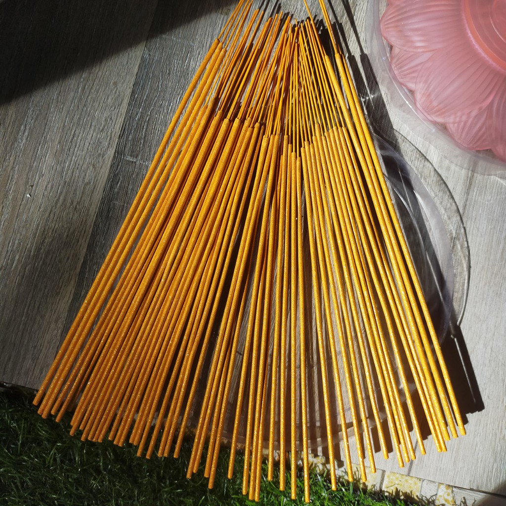 Nhang Thần Tài "Cuộn tàn-Không khói-Thân to" 290 cây/thẻ