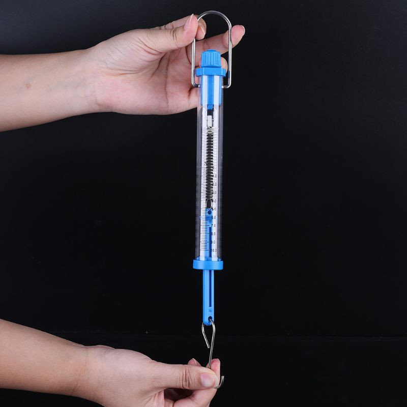 Lực kế lò xo thiết kế nguyên lý trọng lực Newton 2.5N/10N
