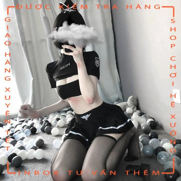 Bộ đồ hóa trang cảnh sát quyến rũ thời trang dành cho nữ  - hot tiktok | BigBuy360 - bigbuy360.vn