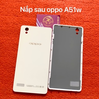 Nắp lưng sau - vỏ sau oppo A51w (micro 5) zin