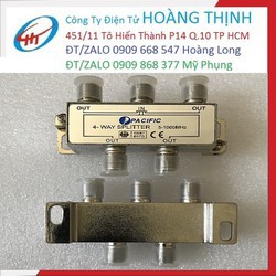 Bộ Chia Truyền Hình Cáp 4 Xanh Pacific