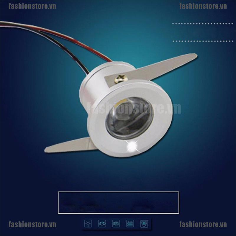 FS 1 3W Recessed Mini Spotlight Lamp Ceiling Mounted LED Downlight Ceiling Light[VN]