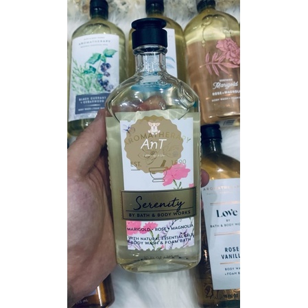 Sữa tắm dưỡng thể, thư giãn, siêu bọt dòng AROMATHERAPY Bath and Body Works