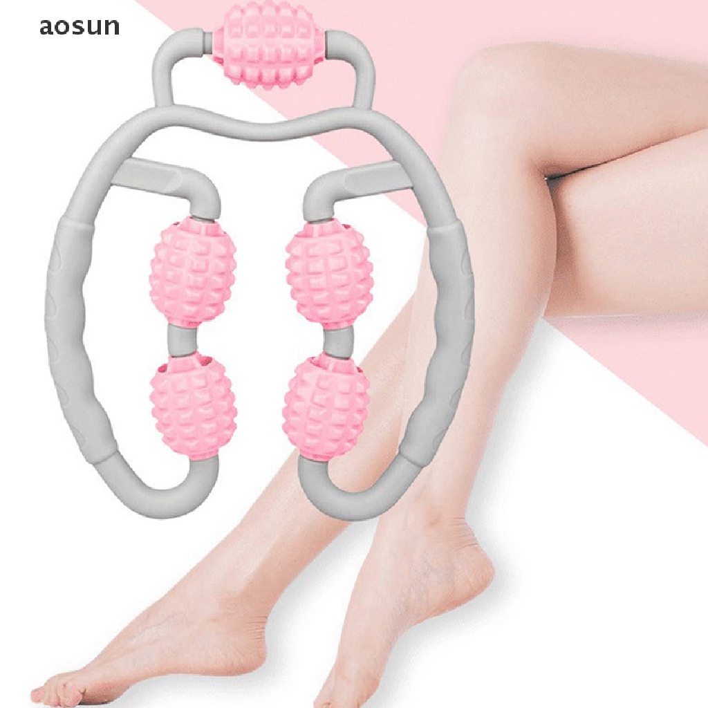 Vòng con lăn mát-xa thư giãn cơ chân 360° dạng thanh kẹp