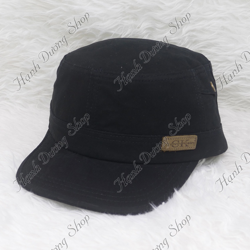 Mũ kết đầu bằng bít đuổi vải cotton thoáng mát cá tính phù hợp cho nam