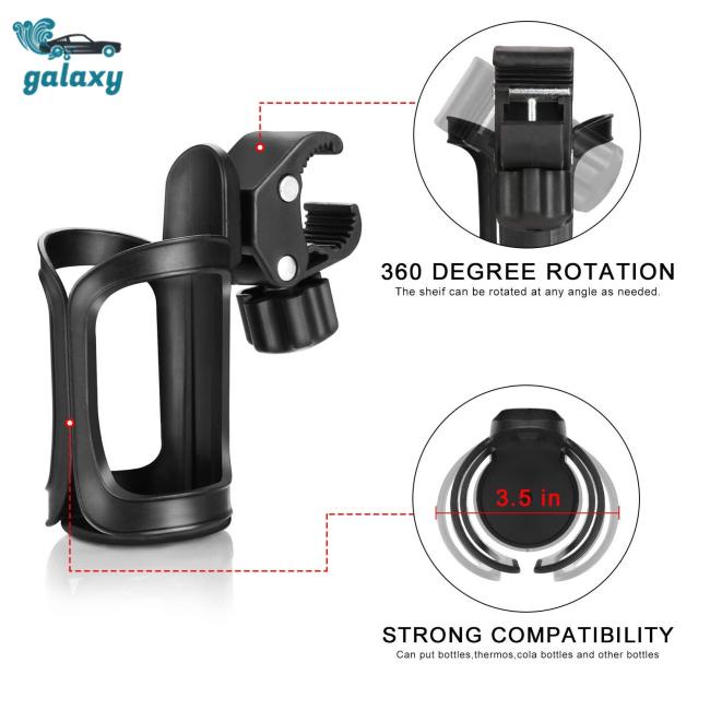Giá Đỡ Bình Nước/Cốc Nước Xoay 360 Độ Chống Trượt Thông Dụng Cho Xe Đạp