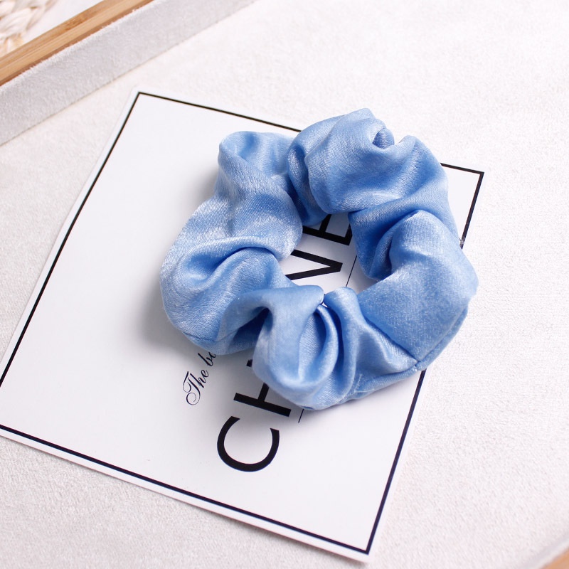 DÂY BUỘC TÓC/ CỘT TÓC SCRUNCHIES  CÓ SẴN   10CM, SATIN VÂN, TINH TẾ, SANG TRỌNG, TIỆN DỤNG, CT.M14