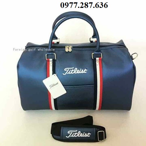 Túi đựng quần áo và giày golf bag thể thao Titleist da tổng hợp chống thấm đựng phụ kiện cá nhân tiện lợi TD019