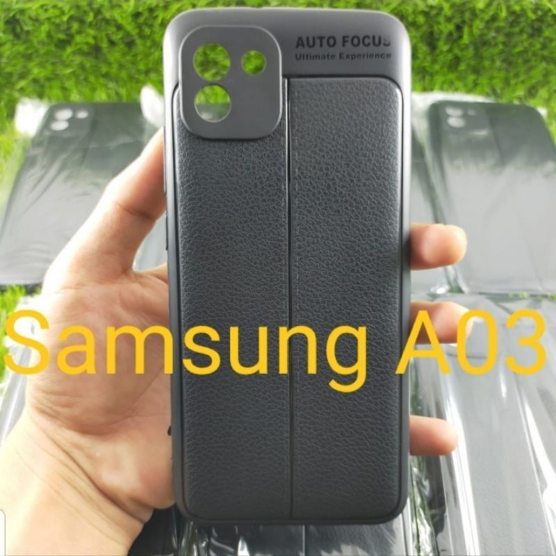 Ốp lưng giả da Auto Focus Samsung A13/A23/A53/A73/ A03