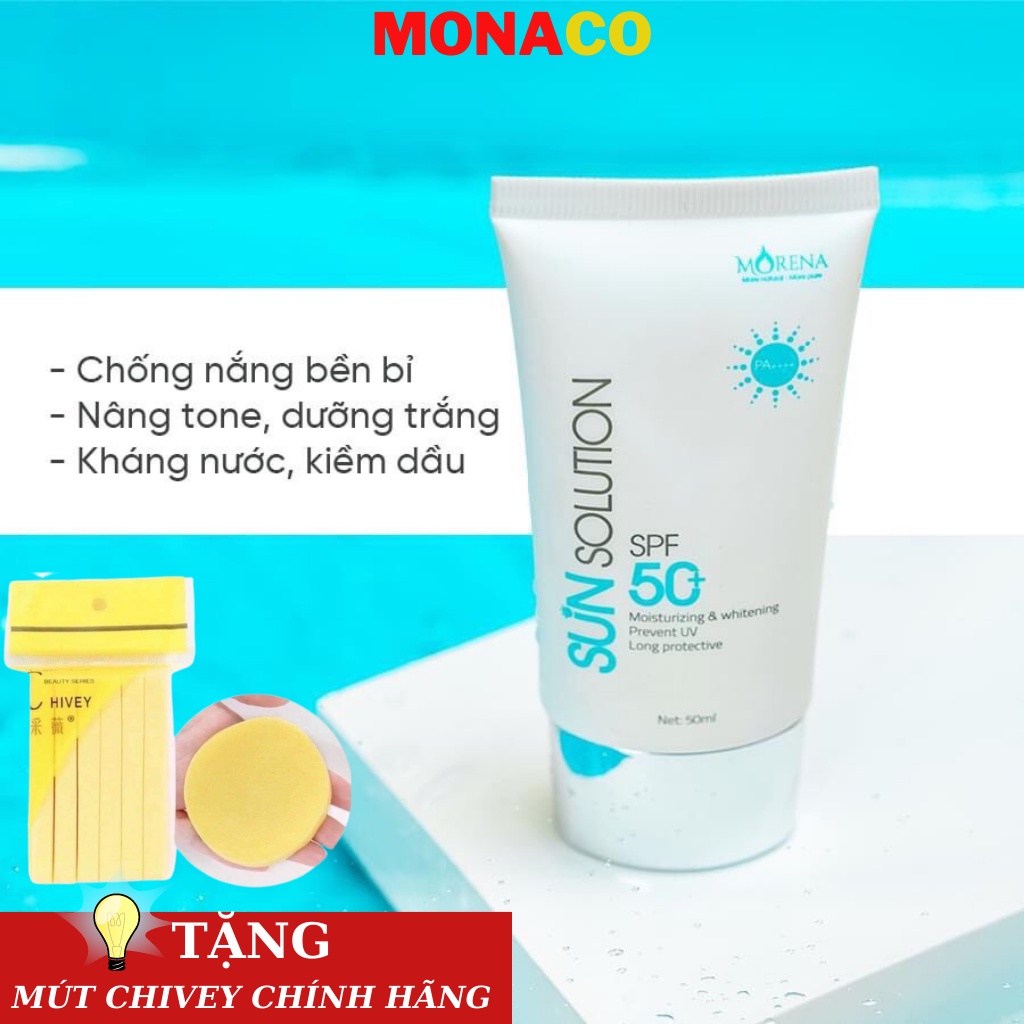 Kem chống nắng Morena Huyền Phi 50 ml SPF50++++ chống nắng trắng mịn da