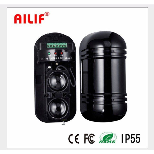 Hàng Rào Cảm Biến Báo Động Hồng Ngoại  AILIF ABT-100 ( loại nối dây)