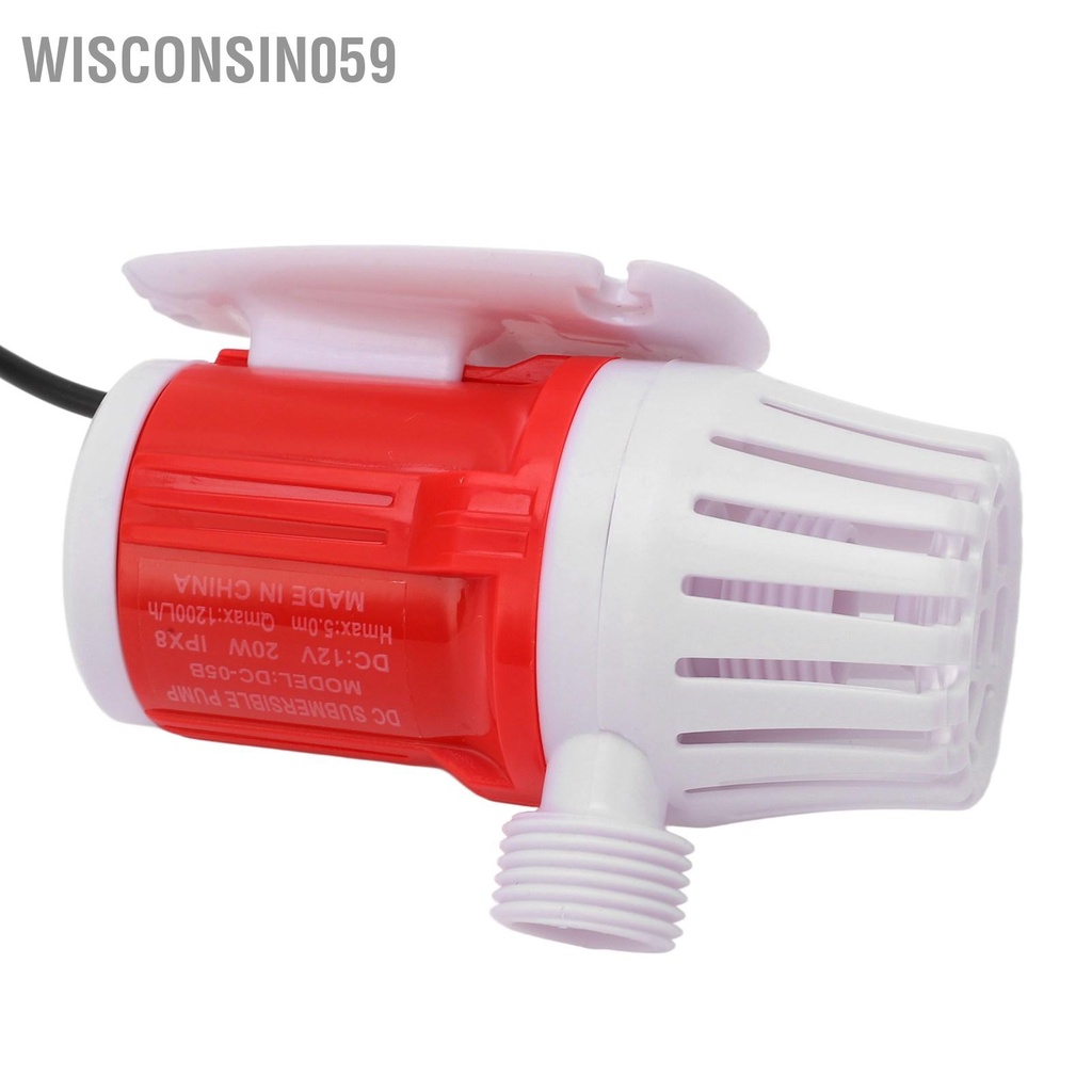 Máy bơm tăng áp Nước tuần hoàn không chổi than 1200L / h 20W DC12V cho B