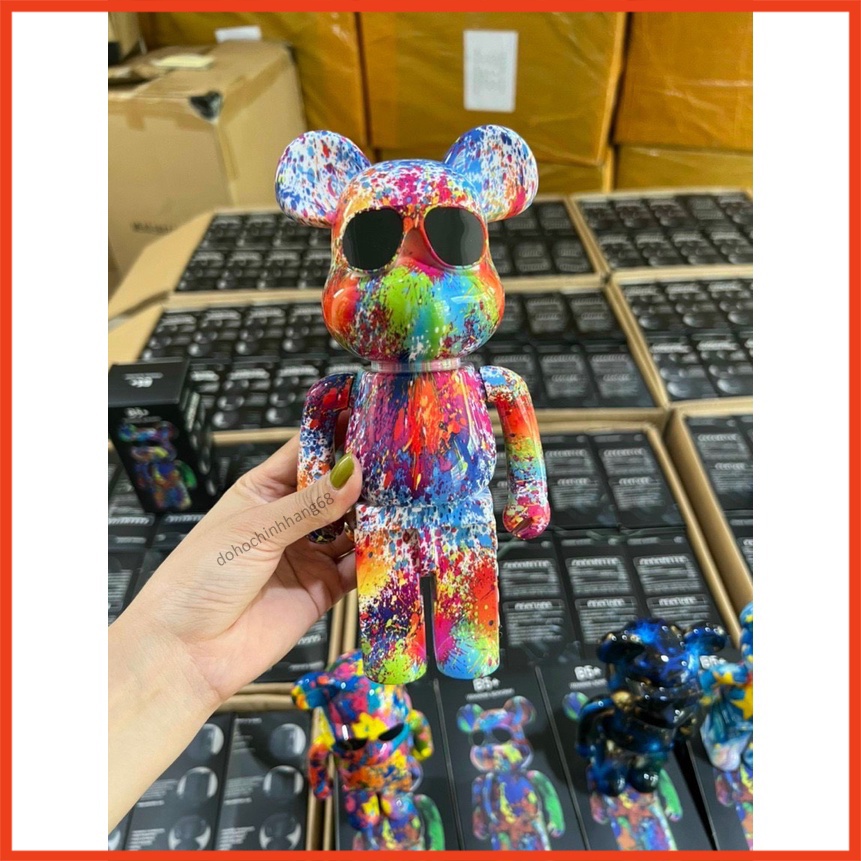 Loa Bluetooth Gấu Bearbrick Nghe Nhạc Hot Trend, Loa Gấu Mini Màu Sắc Sang Chảnh Mẫu Mới 2022