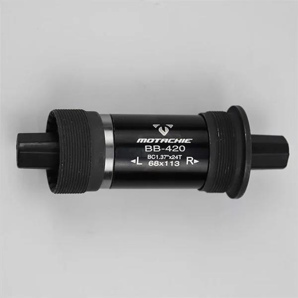 Trục giữa xe đạp cốt vuông BB420 103mm, 107mm, 113mm, 118mm cho fixed gear, các loại xe đạp