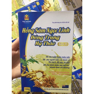 150gr sữa bột Hồng sâm Ngọc linh đông trùng hạ thảo