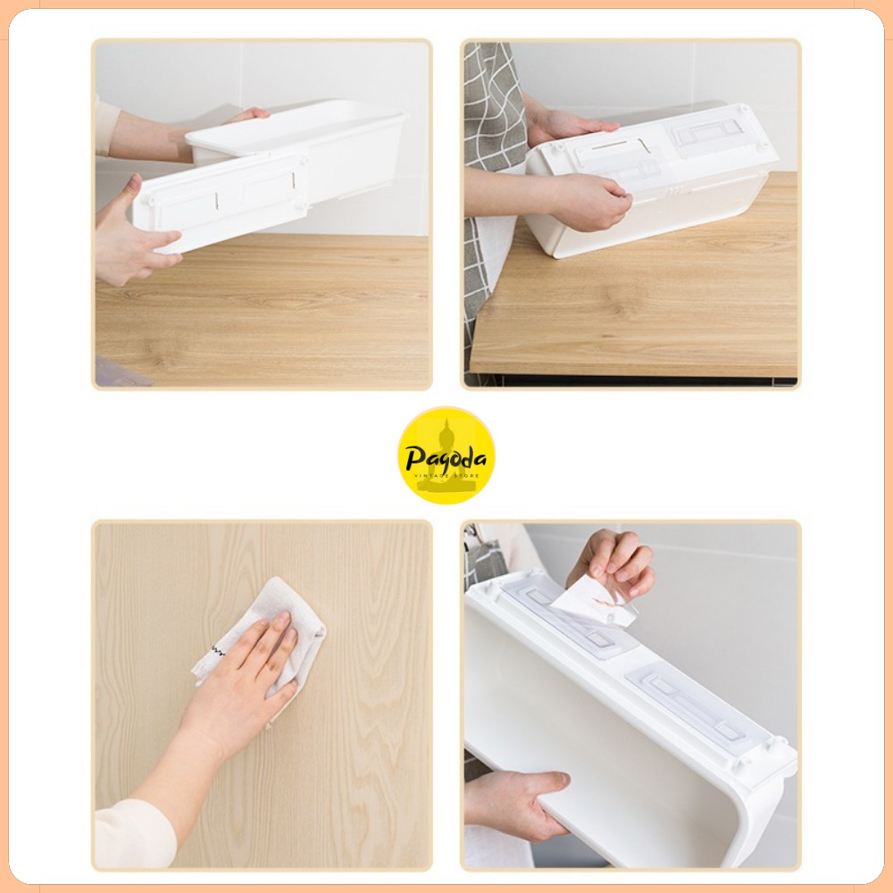 Hộp đựng đồ gia dụng nhà bếp kéo ra thu vào => SP mới giá ưu đãi => Follow shop nhận mã giảm giá