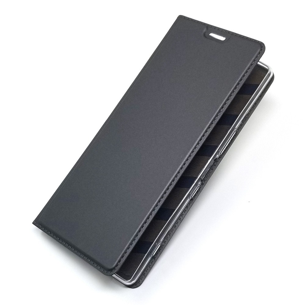 Bao da điện thoại PU nắp lật từ tính có giá đỡ + ngăn đựng thẻ cho Sony Xperia 1 Xperia1 J8110 J8170 J9110 J9150