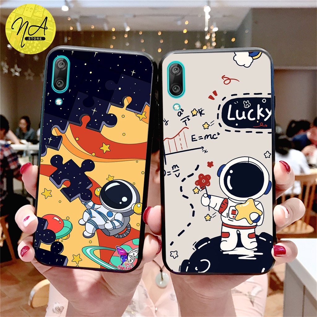 Ốp lưng điện thoại Huawei Y7 Pro 2019 - Y9 prime  - Y9 2019 - in hình  phi hành gia vũ trụ cute siêu bền cực đẹp