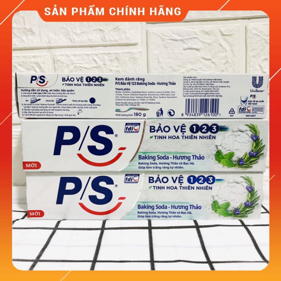 KEM ĐÁNH RĂNG P/S HƯƠNG THẢO/NGỪA SÂU RĂNG/TRÀ XANH LOẠI 180G