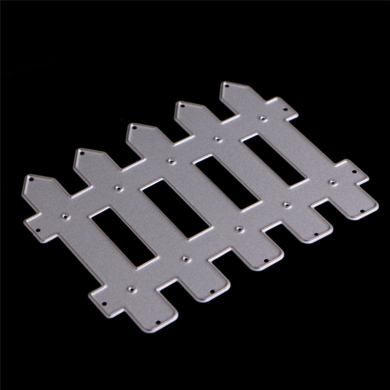 Khuôn Cắt Hình Làm Thẻ Scrapbook Hình Hàng Rào