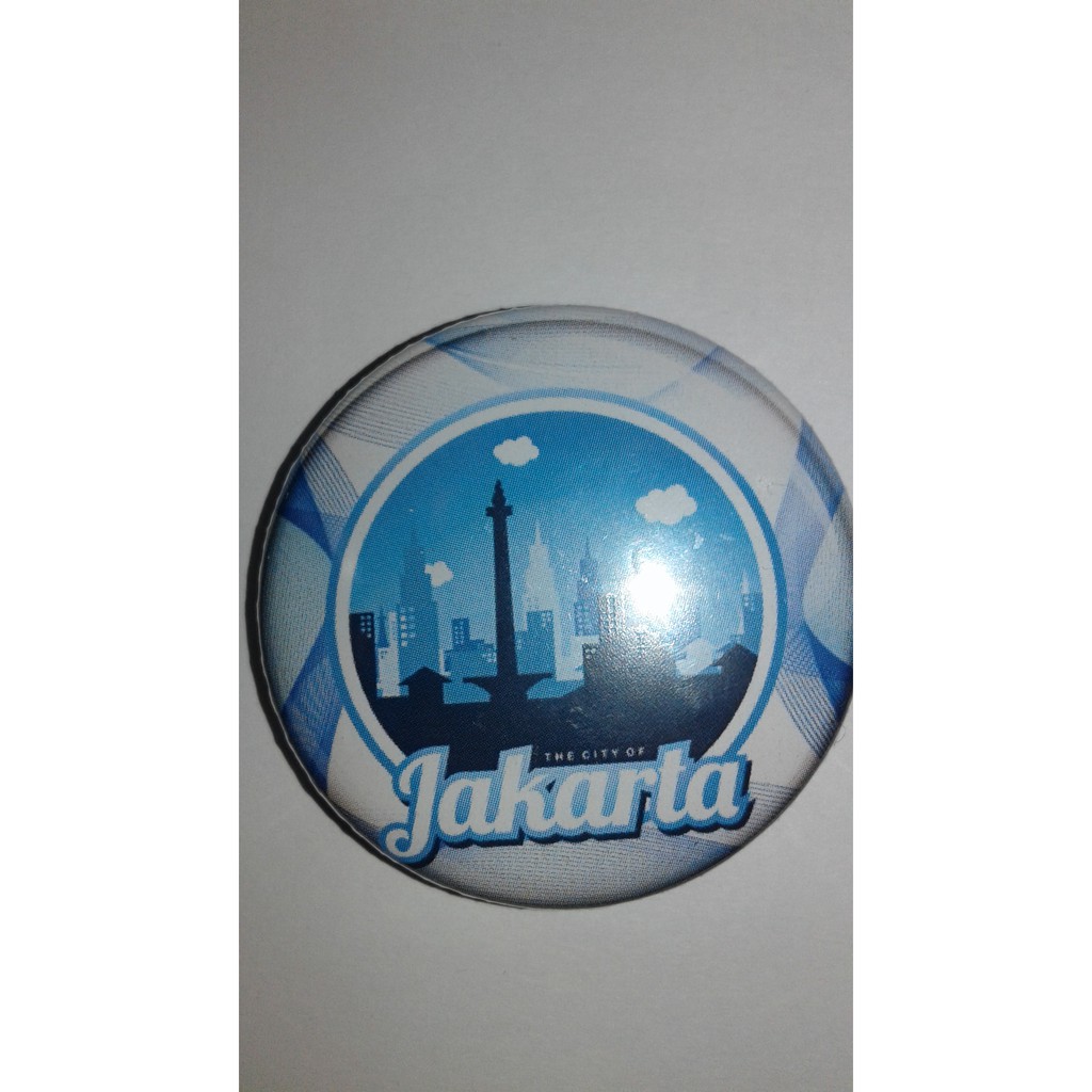 Cool Jakarta Souvenir Pin