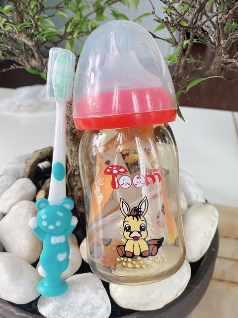 Bình sữa Toom- Nhật Bản 160ML & 240ML ( có tặng núm và bàn chải cho bé)