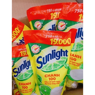 Nước Rửa Chén Sunlight Chanh Bịch 725ml
