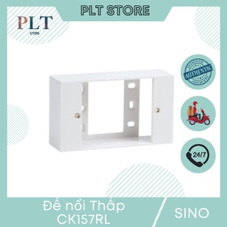 Đế nổi thấp , đế nổi nhựa chữ nhật thấp sino ck157rl