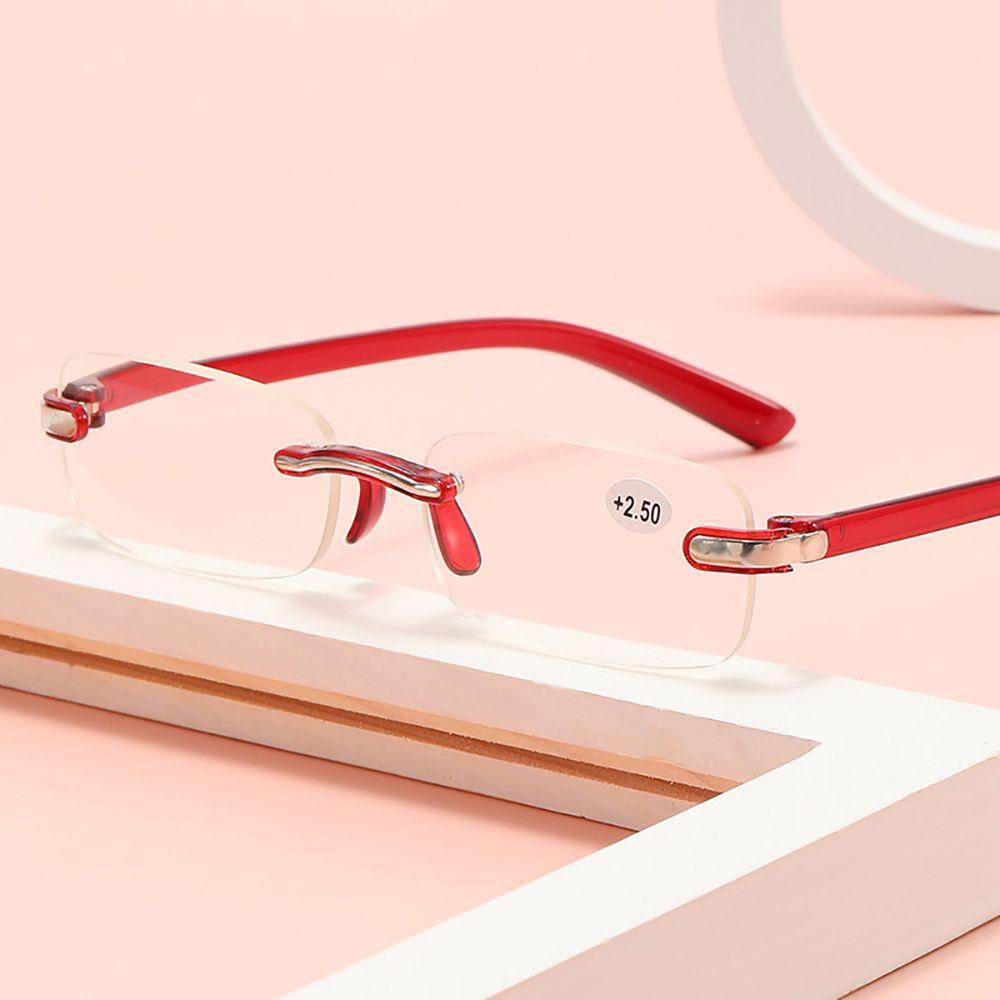 QQMALL Kính Đọc Sách Không Gọng Chống Bức Xạ Chống Bức Xạ Cho Nữ