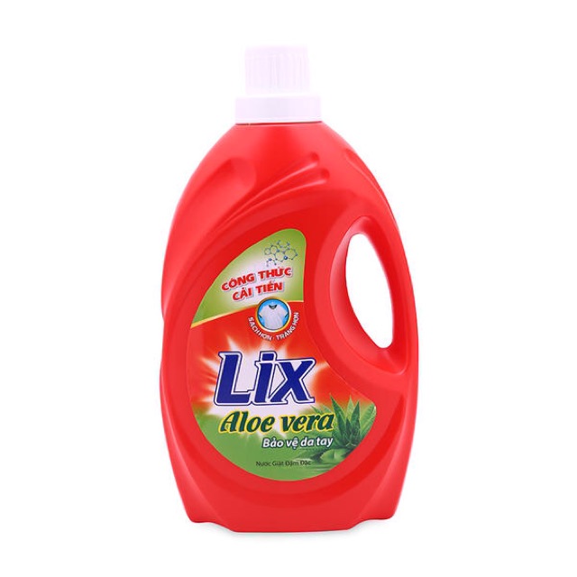 Nước giặt Lix Aloe Vera Đậm đặc 4kg