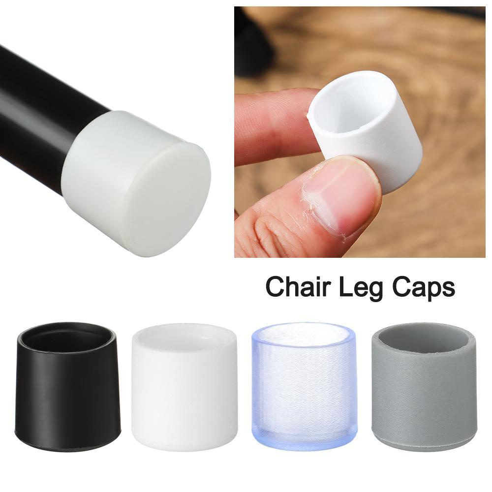 PISTA Set 10 Vỏ Bọc Bảo Vệ Chân Ghế Bằng Nhựa Chống Trượt