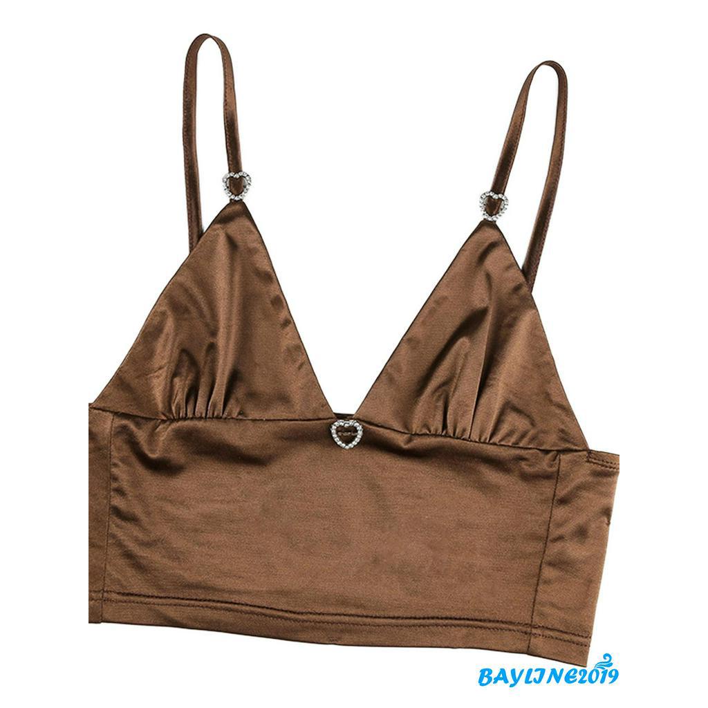 Áo Dây Nữ Lưng Trần Cổ Chữ V Quyến Rũ