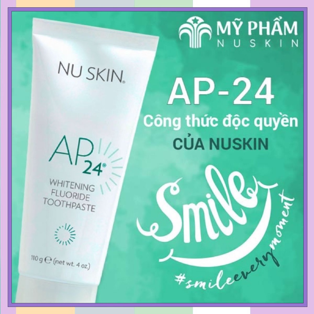 Kem đánh răng 𝐀𝐩24 𝐍𝐮𝐬𝐤𝐢𝐧 Tẩy Ố-Trắng Răng