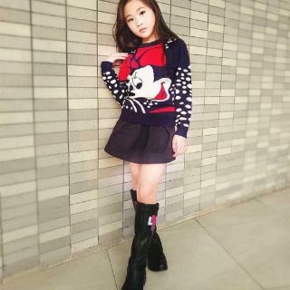 Áo len mickey minie cho bé gái