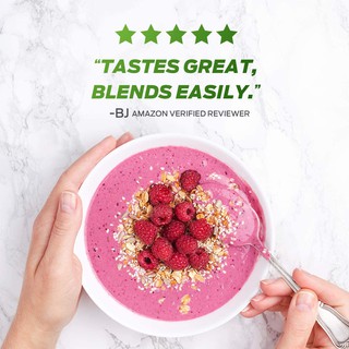 Bột pha sữa thuần chay hữu cơ Vega protein & greens