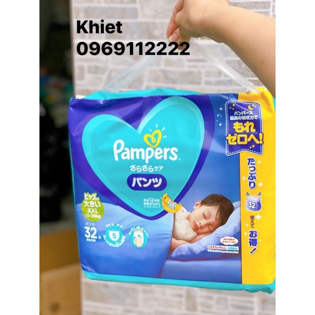 <JUMBO>Tã dán/ quần PAMPER NỘI ĐỊA NHAT M80,M74,L68...