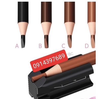 Khuôn gọt đầu chì xé kẻ mày siêu mảnh dùng trong make up chuyên nghiệp và phun xăm