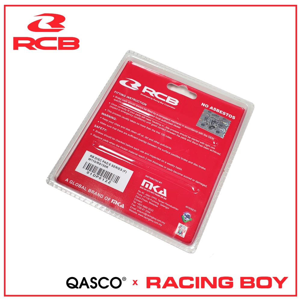 Má phanh trước WINNER - RS150 V1 V2 V3 / WINNER X / WAVE S 110 / FUTURE FI / BLADE 110 / RSX / RSV (RCB - Racing Boy)