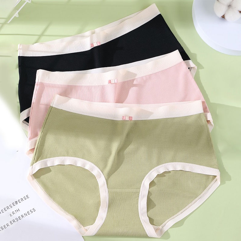 Quần lót zxyouping lưng cao không đường may thoáng khí có size lớn dành cho nữ