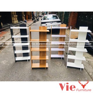 Kệ Sách Gỗ 5 Tầng Lắp Ghép Nhiều Màu Sắc Kệ gỗ như hình tiện dung