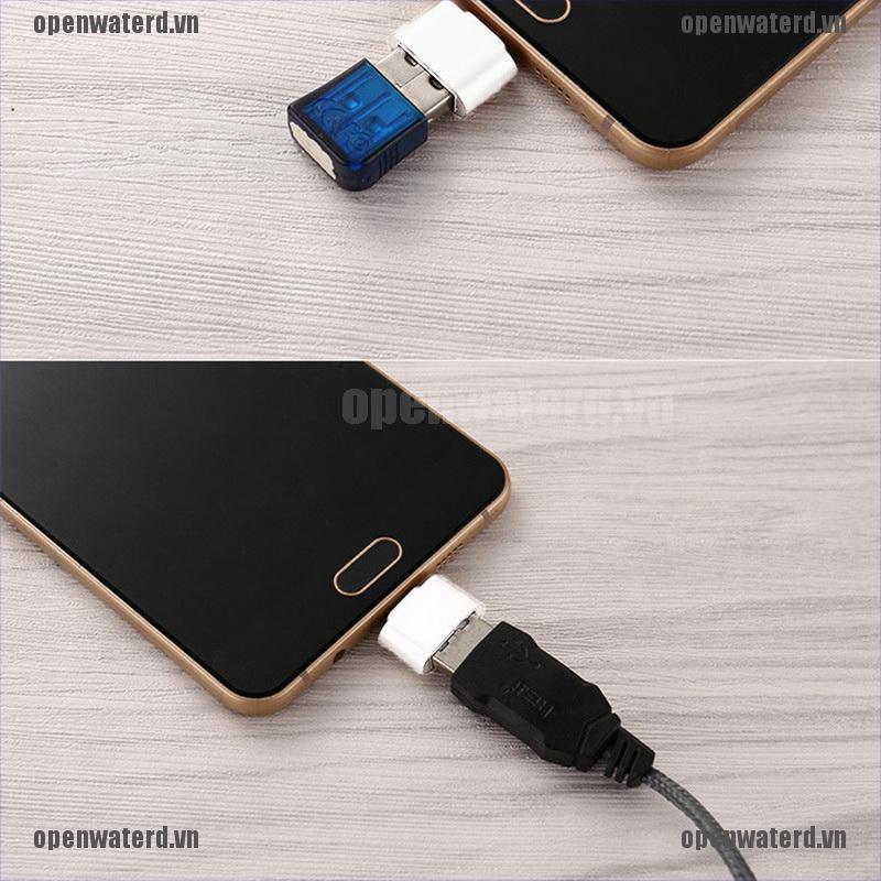 Bộ 2 Đầu Chuyển Đổi Micro Usb Đực Sang Usb A 2.0