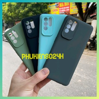 Ốp lưng Oppo Reno 6Z 5G dẻo màu có gờ bảo vệ camera Oppo Reno 6 Z 5G