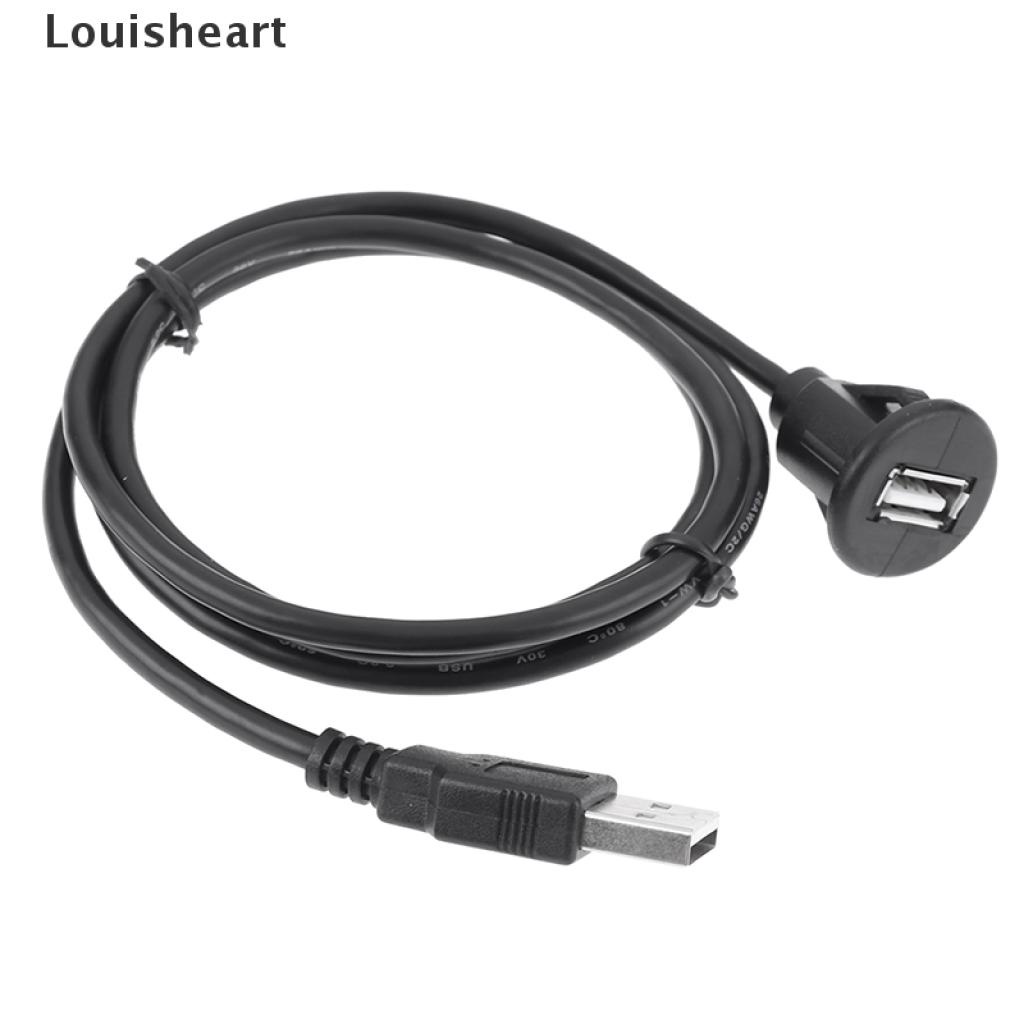 1m Dây Cáp Nối Bảng Điều Khiển Mở Rộng Cổng USB 2.0 Sang Cổng Cắm 1M Cho Xe Hơi