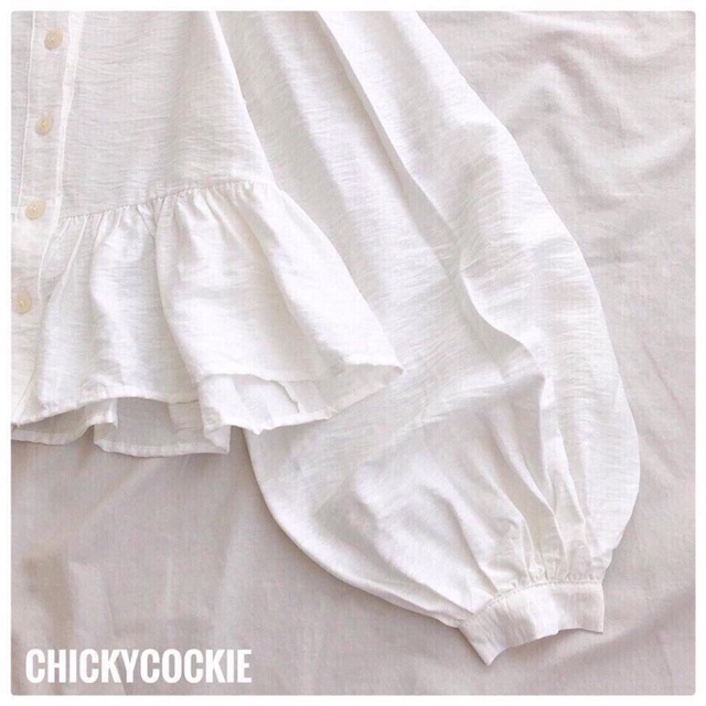 ÁO PEPLUM TAY PHỒNG