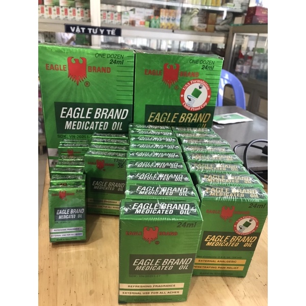 Dầu Xanh Con Ó  Đủ kích cỡ