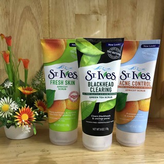 Sữa rửa mặt tẩy da chết St.Ives Mỹ