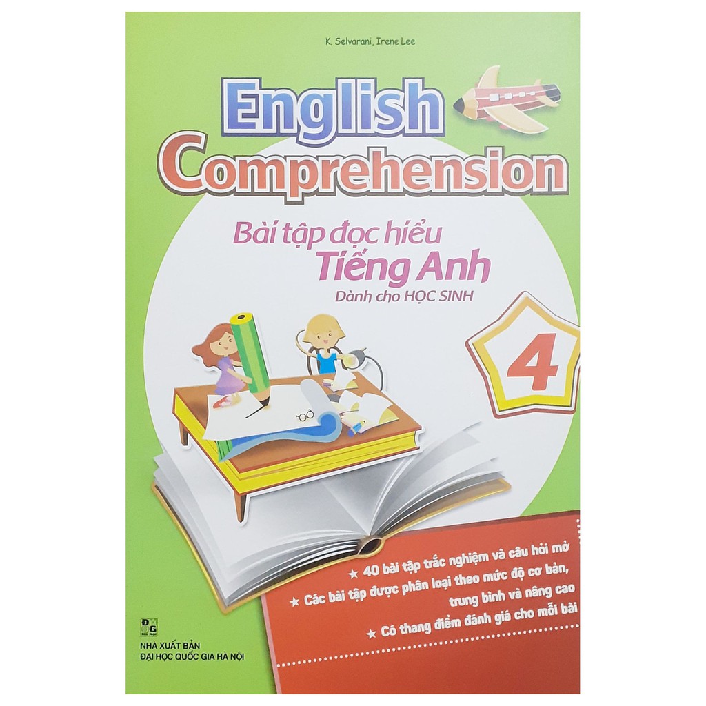 Sách - Bài tập đọc hiểu tiếng Anh dành cho học sinh tập 4