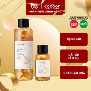 Nước Tẩy Trang Từ Nước Cất Hoa Hồng Hữu Cơ The Cocoon Rose Micellar Water