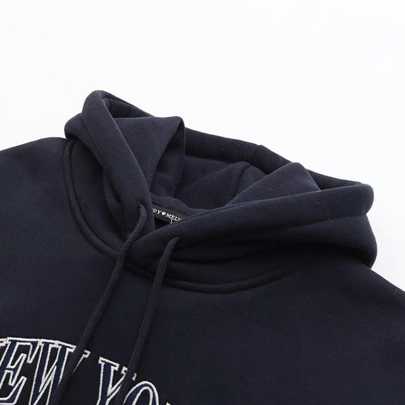 Áo nỉ NEW YORK BROOKLYN hoodie có mũ trùm đầu